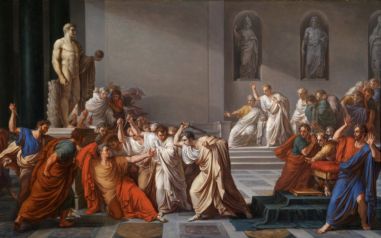 Смерть Цезаря, как умер Юлий Цезарь - театр Модерн