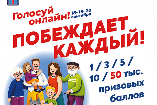 «Миллион призов»: что получат участники акции #ВыбираемВместе2026 в Москве